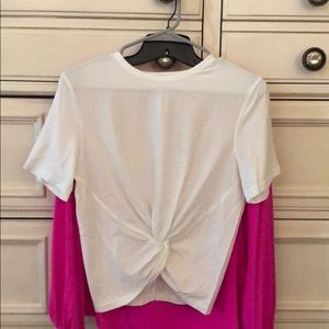 Lululemon front twist tee. Size 4